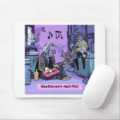 Beethovens Halbpint-Funny-Geschenk Mousepad (Mit Mouse)