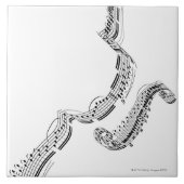 Beethovens-Violinen-Konzert Fliese (Vorderseite)