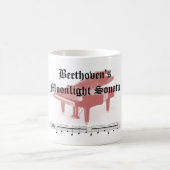 Beethovensmondschein-Sonategeschenke Kaffeetasse (Mittel)