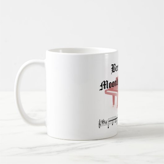 Beethovensmondschein-Sonategeschenke Kaffeetasse (Links)