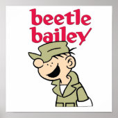 Beetle Bailey Poster (Vorne)