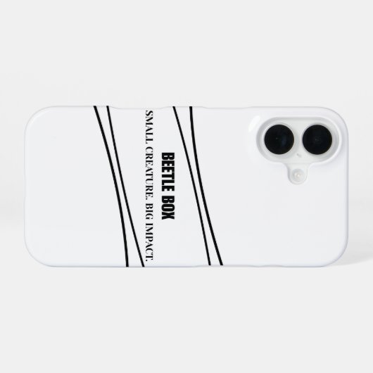 Beetle Box Phone case iPhone 16 Hülle (Rückseite (Horizontal))