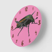 Beetle Bug Acrylic Wall Clock Runde Wanduhr (Winkel)
