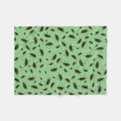Beetle Bug Fleece Blanket (Vorderseite (Horizontal))