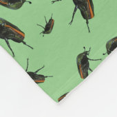 Beetle Bug Fleece Blanket (Ecke)