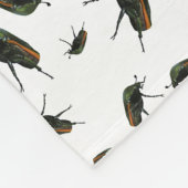 Beetle Bug Fleece Blanket (Ecke)