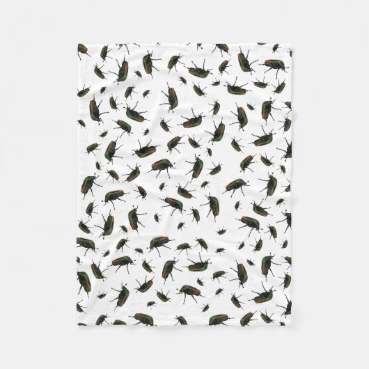 Beetle Bug Fleece Blanket (Vorderseite)