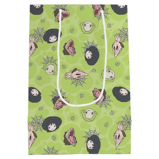 Beetlejuice | Cute Chibi Toss Pattern Mittlere Geschenktüte (Rückseite)