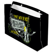 Beetlejuice | "Ghost With The Most" Marquee Große Geschenktüte (Rückseite Schrägansicht)