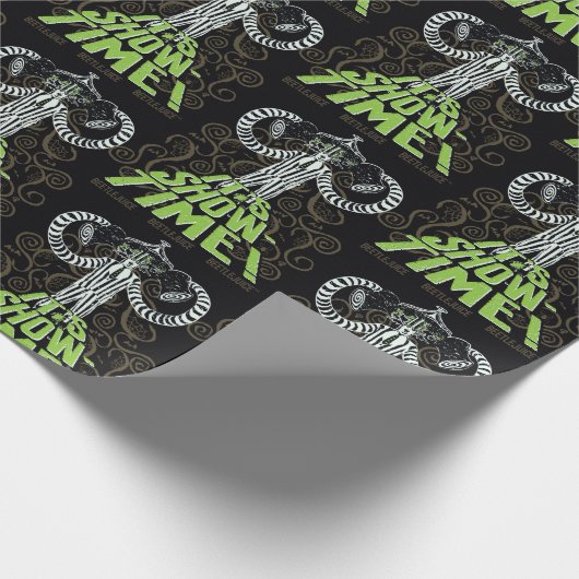 Beetlejuice | It's Show Time! Geschenkpapier (Ecke)