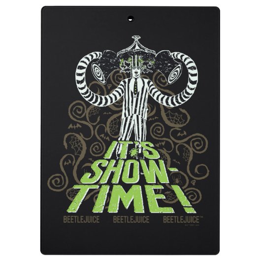 Beetlejuice | It's Show Time! Klemmbrett (Rückseite)