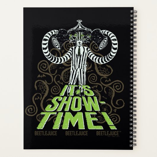 Beetlejuice | It's Show Time! Planer (Rückseite)