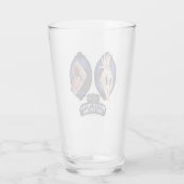 Beetlejuice | Maitlands "Never Trust The Living" Glas (Rückseite)