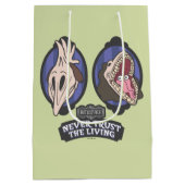 Beetlejuice | Maitlands "Never Trust The Living" Mittlere Geschenktüte (Rückseite)