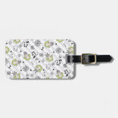 Beetlejuice Muster Gepäckanhänger (Vorderseite horizontal)