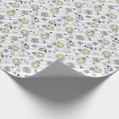 Beetlejuice Muster Geschenkpapier (Ecke)