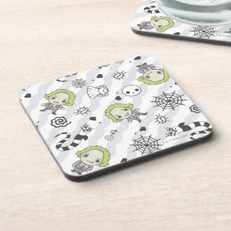 Beetlejuice Muster Getränkeuntersetzer