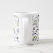 Beetlejuice Muster Jumbo-Tasse (Rückseite)