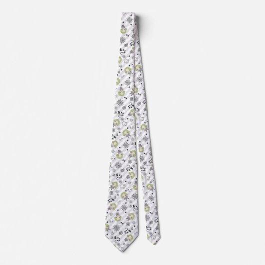 Beetlejuice Muster Krawatte (Vorderseite)