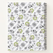 Beetlejuice Muster Notizblock (Rückseite)