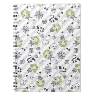 Beetlejuice Muster Notizblock