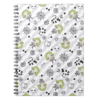 Beetlejuice Muster Notizblock