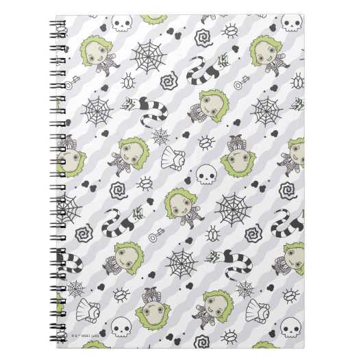 Beetlejuice Muster Notizblock (Vorderseite)