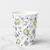 Beetlejuice Muster Pappbecher (Links)