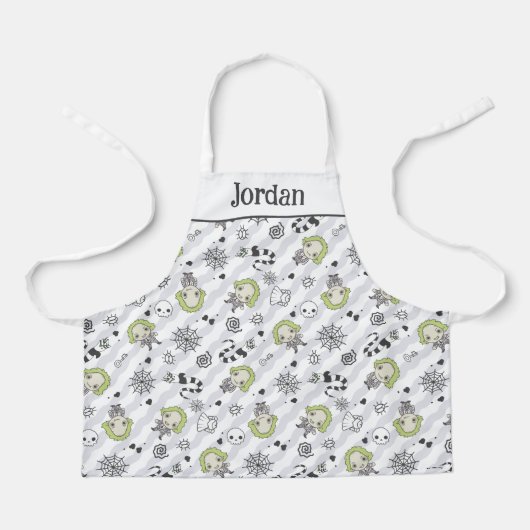 Beetlejuice Muster Schürze (Vorderseite)