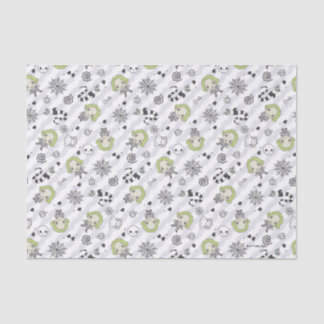 Beetlejuice Muster Seidenpapier