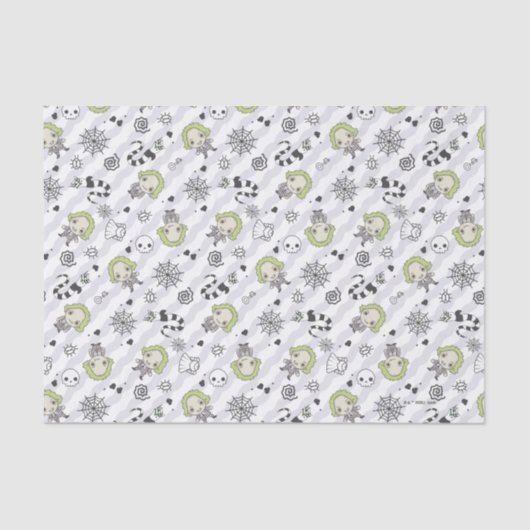 Beetlejuice Muster Seidenpapier (Vorderseite)