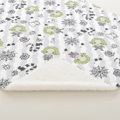 Beetlejuice Muster Sherpadecke (3/4)