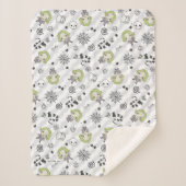 Beetlejuice Muster Sherpadecke (Vorderseite)