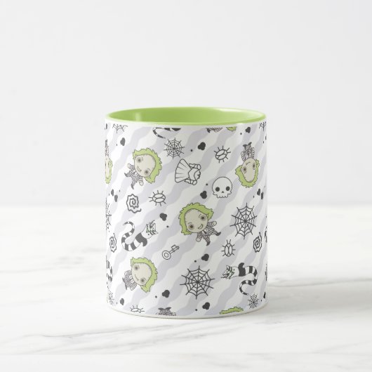 Beetlejuice Muster Tasse (Zentrum)