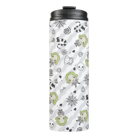Beetlejuice Muster Thermosbecher (Vorderseite)