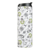 Beetlejuice Muster Thermosbecher (Nach links gedreht)