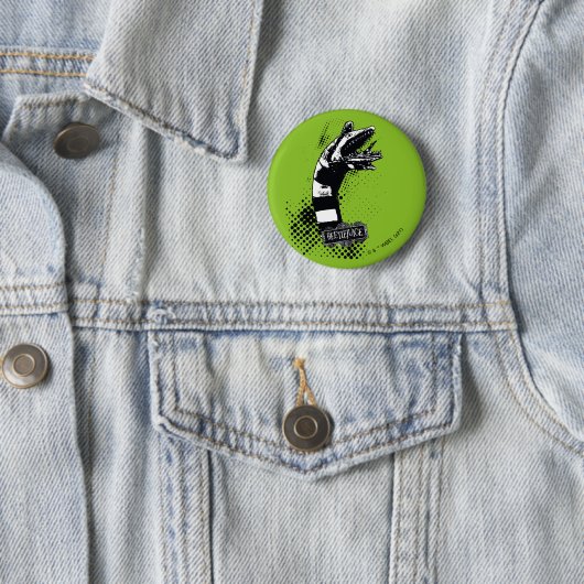 Beetlejuice Sandworm Button (Beispiel)