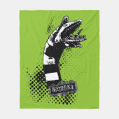 Beetlejuice Sandworm Fleecedecke (Vorderseite)