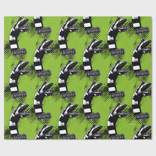 Beetlejuice Sandworm Geschenkpapier (Flach)