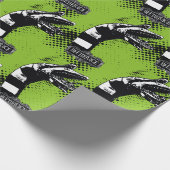 Beetlejuice Sandworm Geschenkpapier (Ecke)
