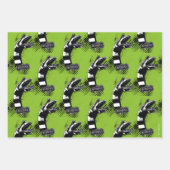 Beetlejuice Sandworm Geschenkpapier Set (Vorderseite 2)