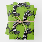 Beetlejuice Sandworm Geschenkpapier Set (Beispiel)