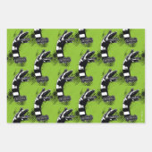 Beetlejuice Sandworm Geschenkpapier Set (Vorderseite)