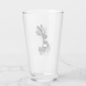 Beetlejuice Sandworm Glas (Rückseite)