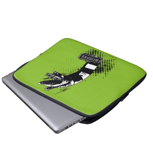 Beetlejuice Sandworm Laptopschutzhülle (Vorne Knopf)