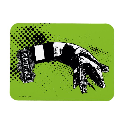 Beetlejuice Sandworm Magnet (Horizontal)
