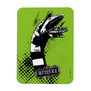Beetlejuice Sandworm Magnet