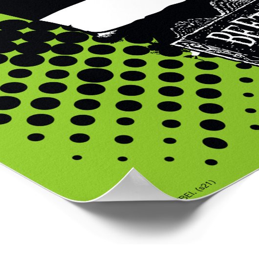 Beetlejuice Sandworm Poster (Ecke)