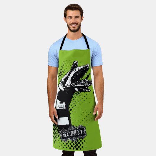 Beetlejuice Sandworm Schürze (Getragen)