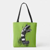 Beetlejuice Sandworm Tasche (Rückseite)
